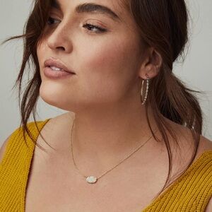 Kendra Scott Elisa Iridescent Drusy Necklace
